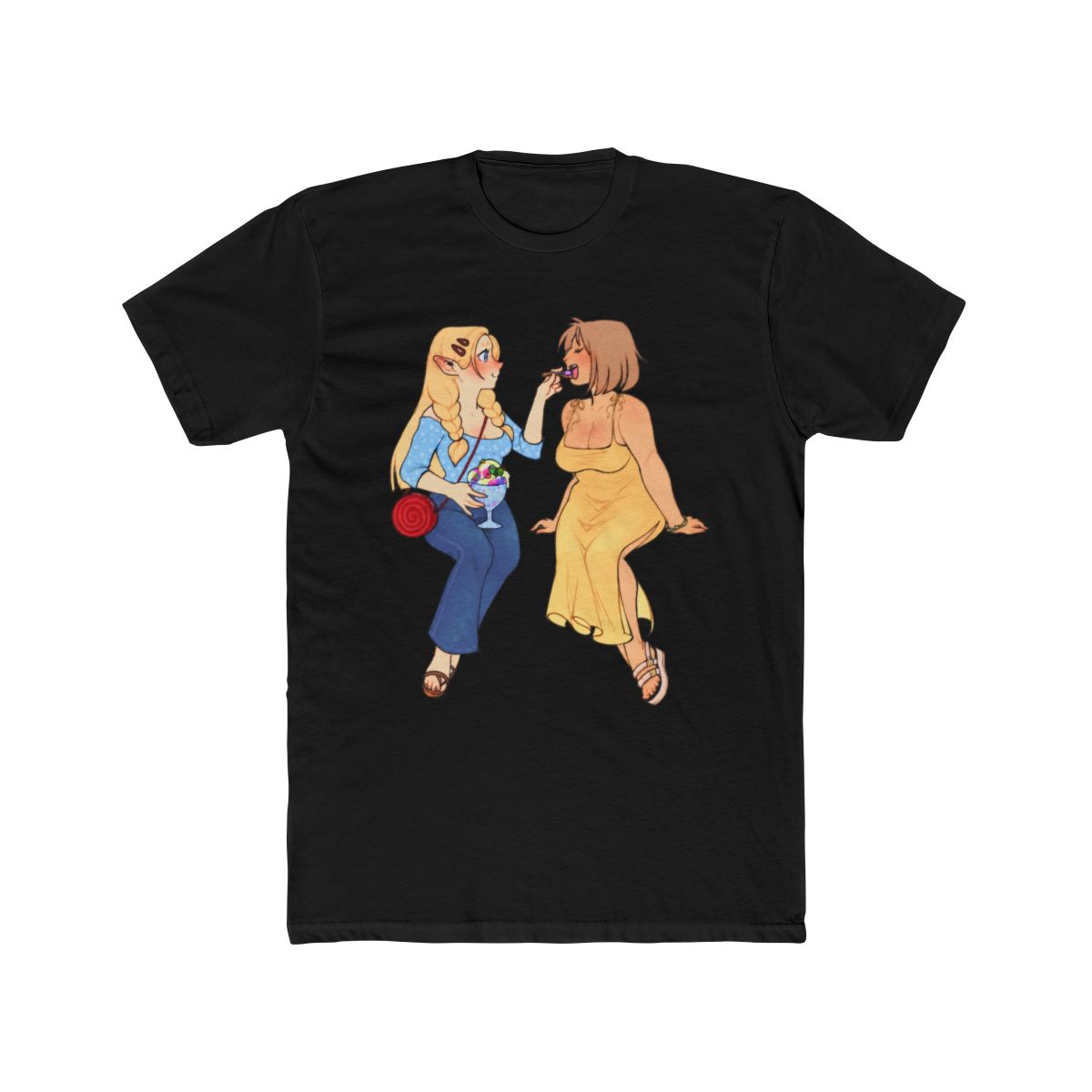 Marcille and Falin T Shirt | Delicious in Dungeon - alternate angle 3, merchandise