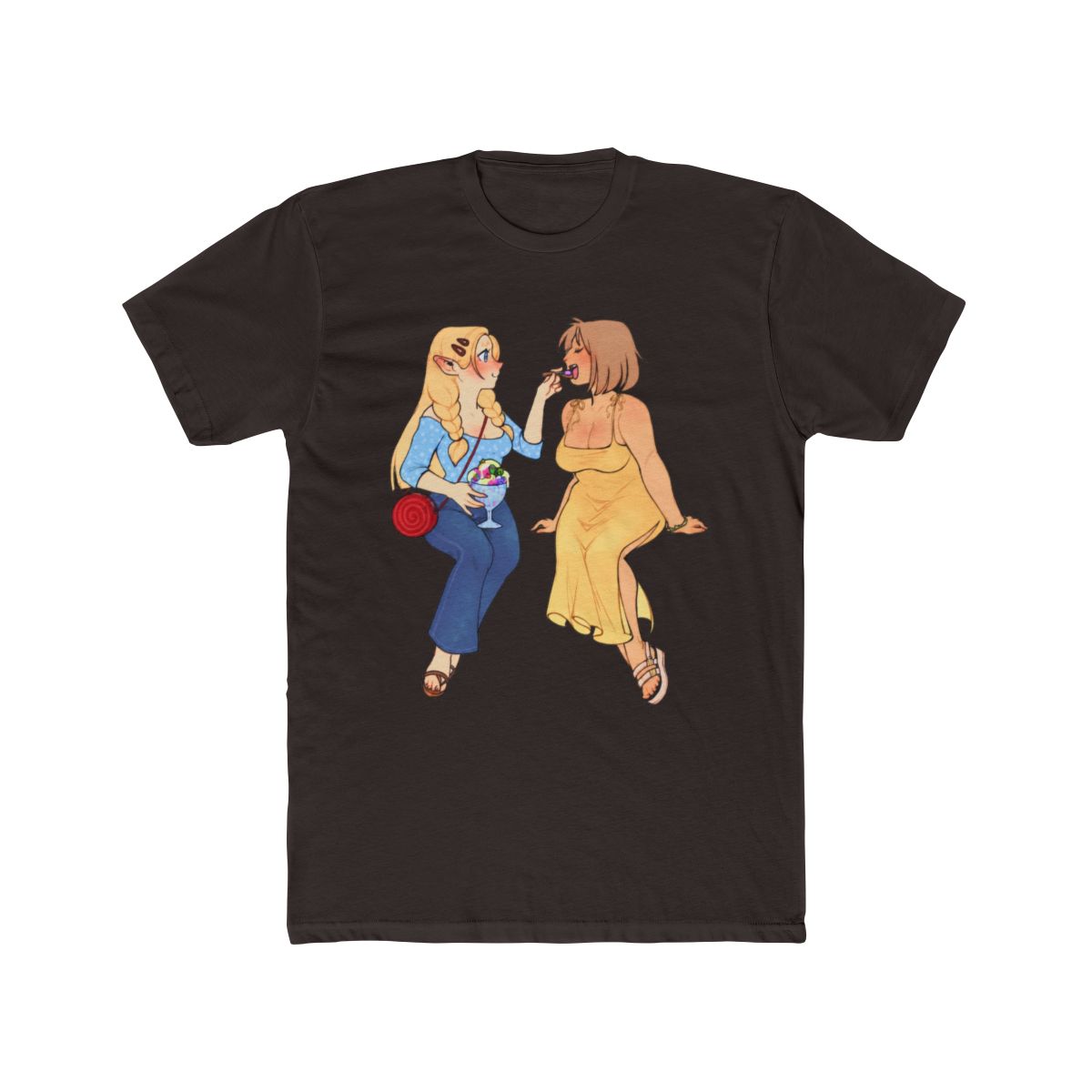 Marcille and Falin T Shirt | Delicious in Dungeon - alternate angle 2, merchandise
