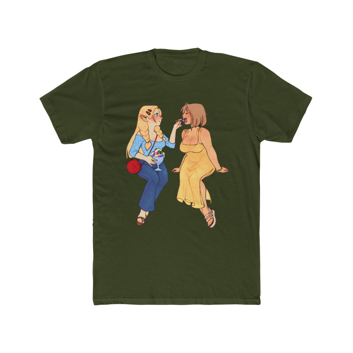 Marcille and Falin T Shirt | Delicious in Dungeon - alternate angle 5, merchandise