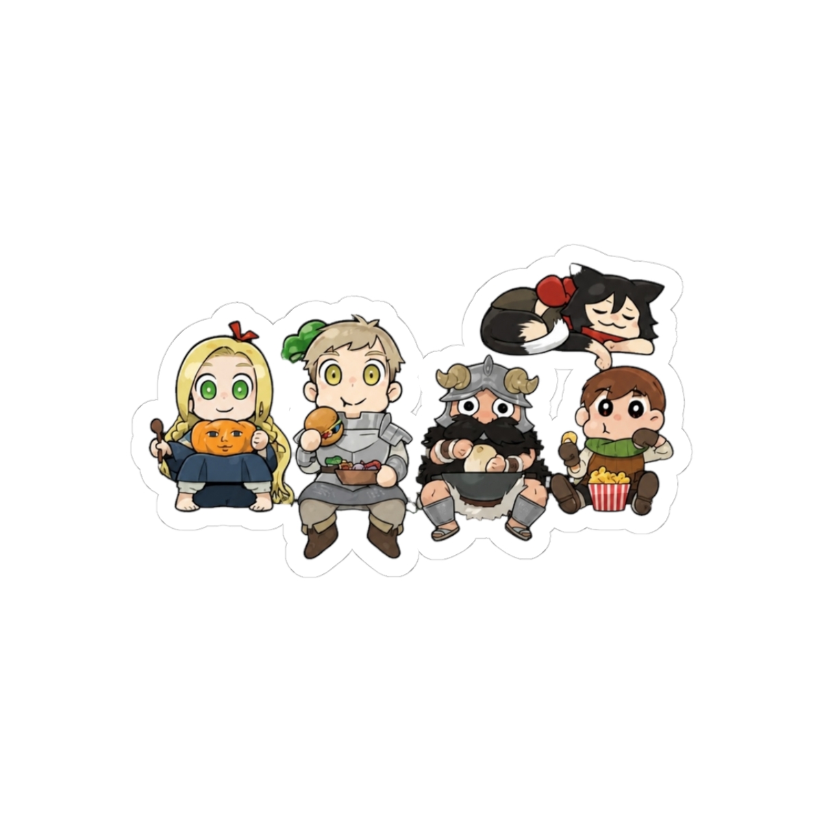 dungeon meshi Deliciousness Seekers party eat all | Delicious in Dungeon - Official Creator merchandise