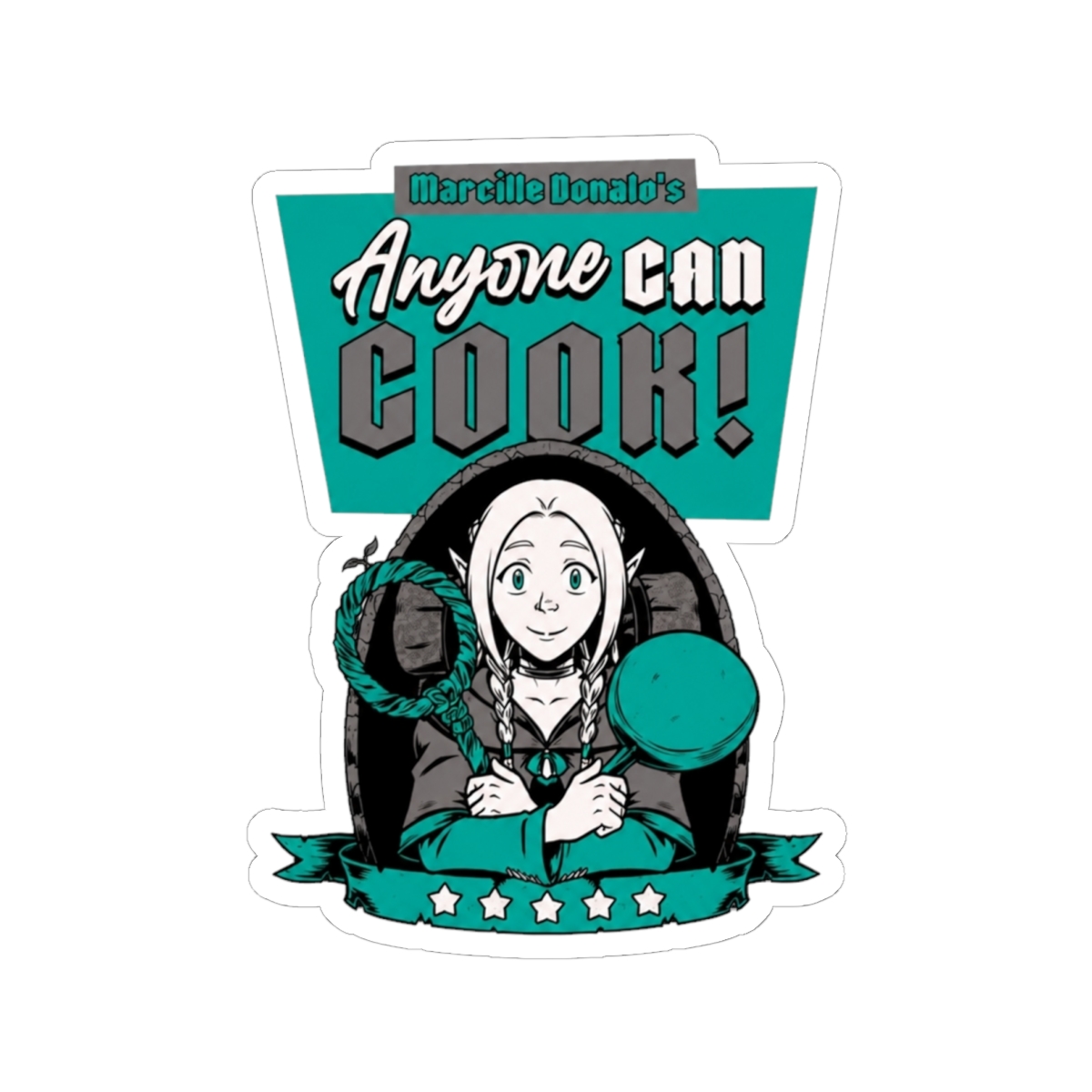 Dungeon Food Book - Elf Anime Gift | Delicious in Dungeon