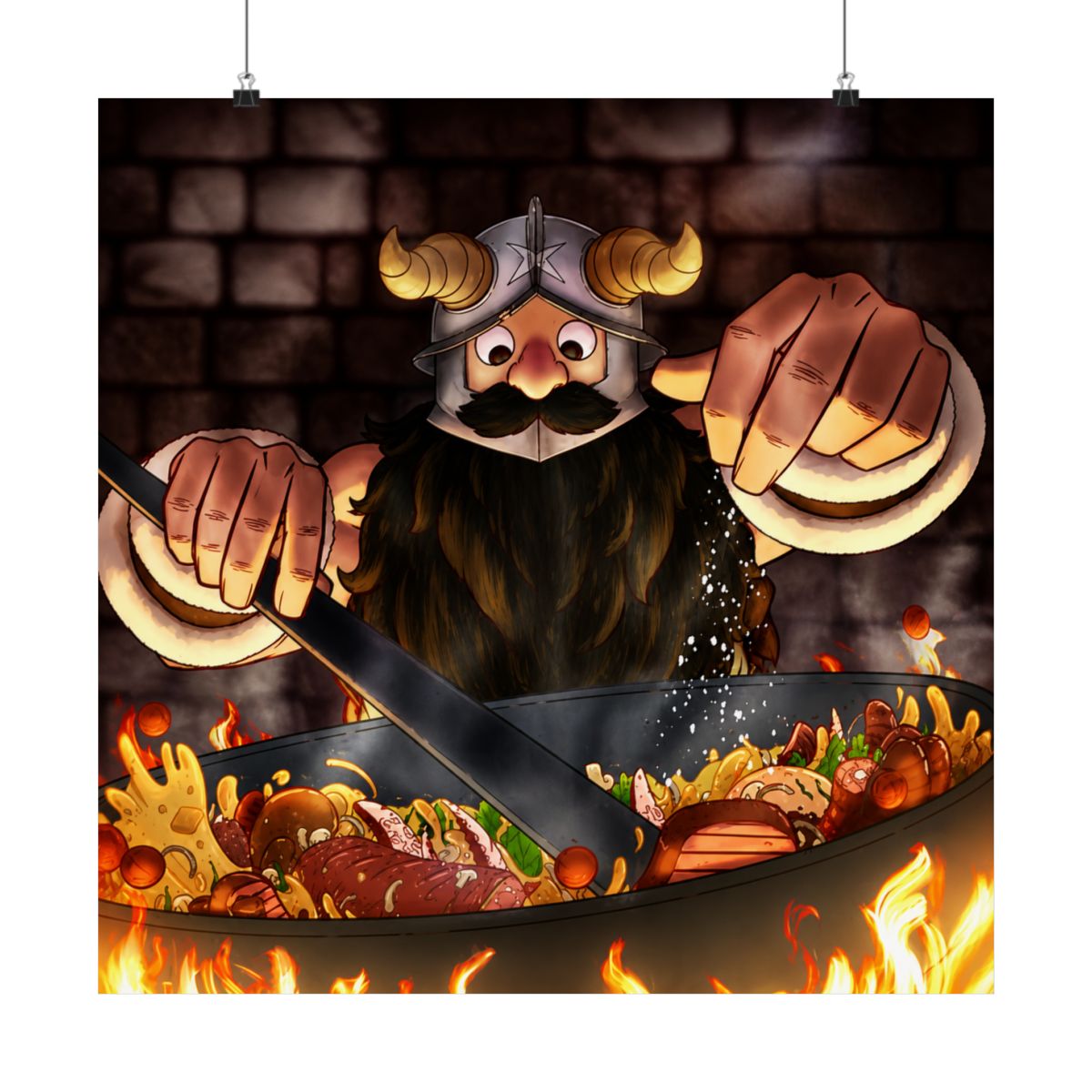 Senshi the Dungeon Master Chef (Delicious in Dungeon) - Official Posters & Wall Art merchandise