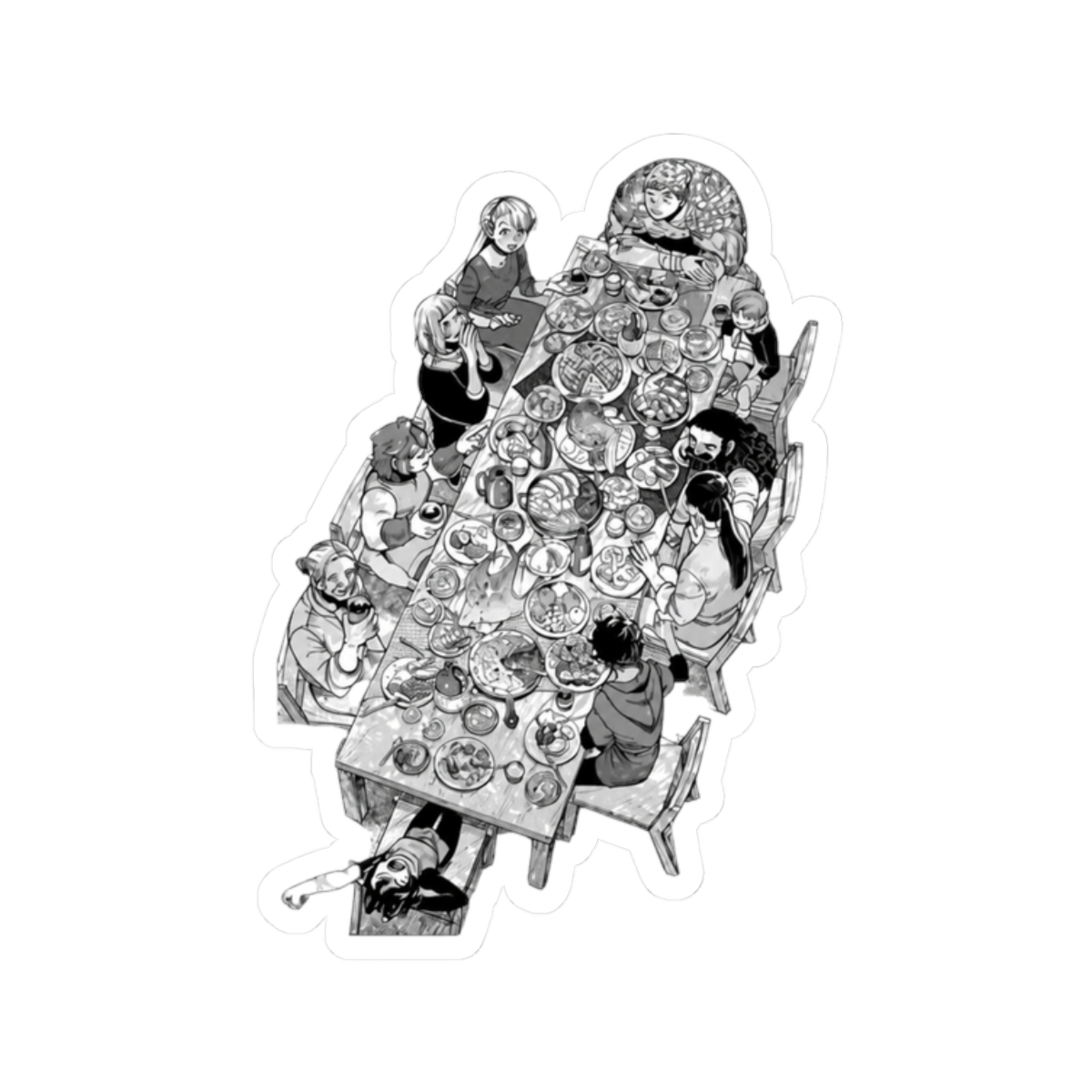delicious in dungeon food table - alternate angle 3, merchandise
