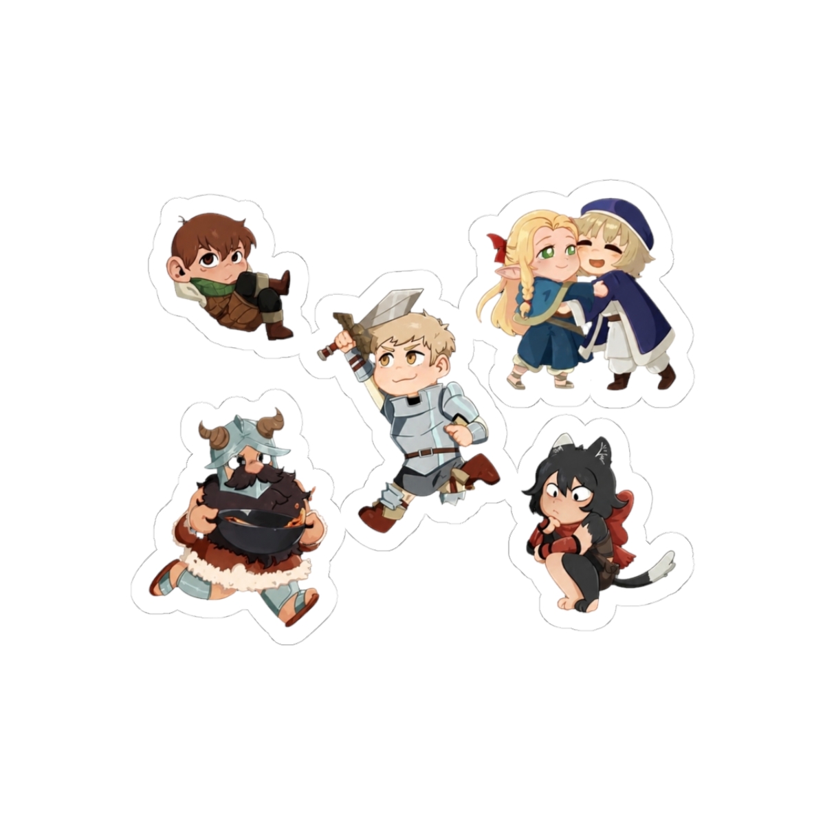 Dungeon Meshi Chibi Delicious In Dungeon
