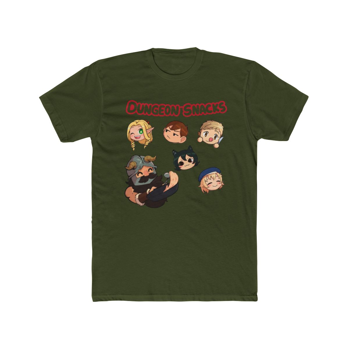 Dungeon Meshi Snacks T Shirt | Delicious in Dungeon - alternate angle 5, merchandise