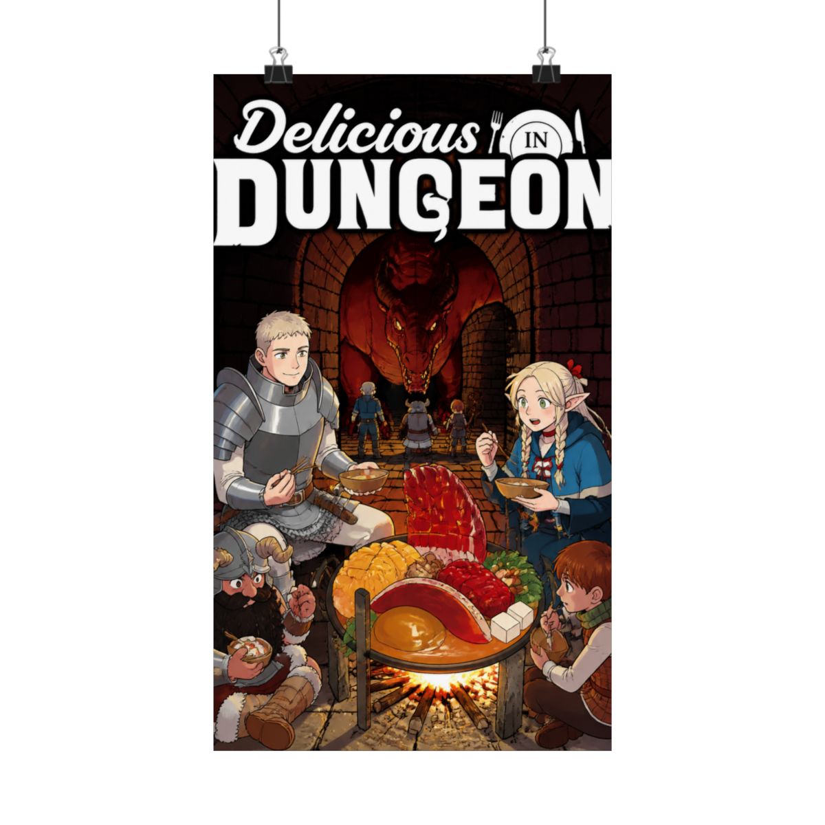 Delicious in Dungeon Poster - Official Posters & Wall Art merchandise