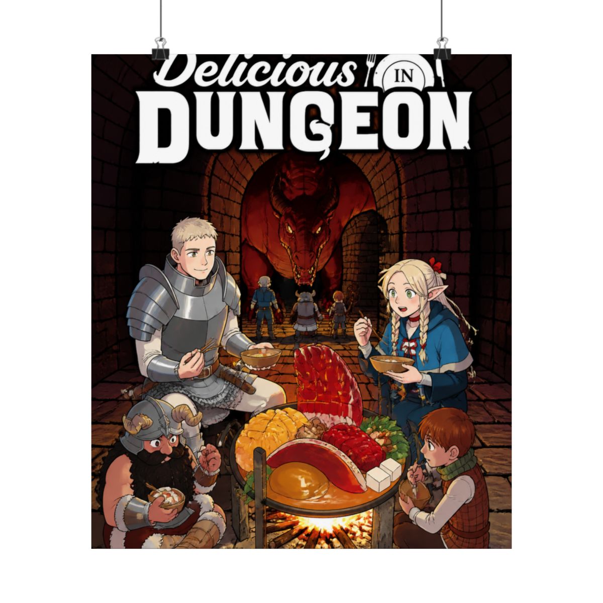 Delicious in Dungeon Poster - alternate angle 3, merchandise