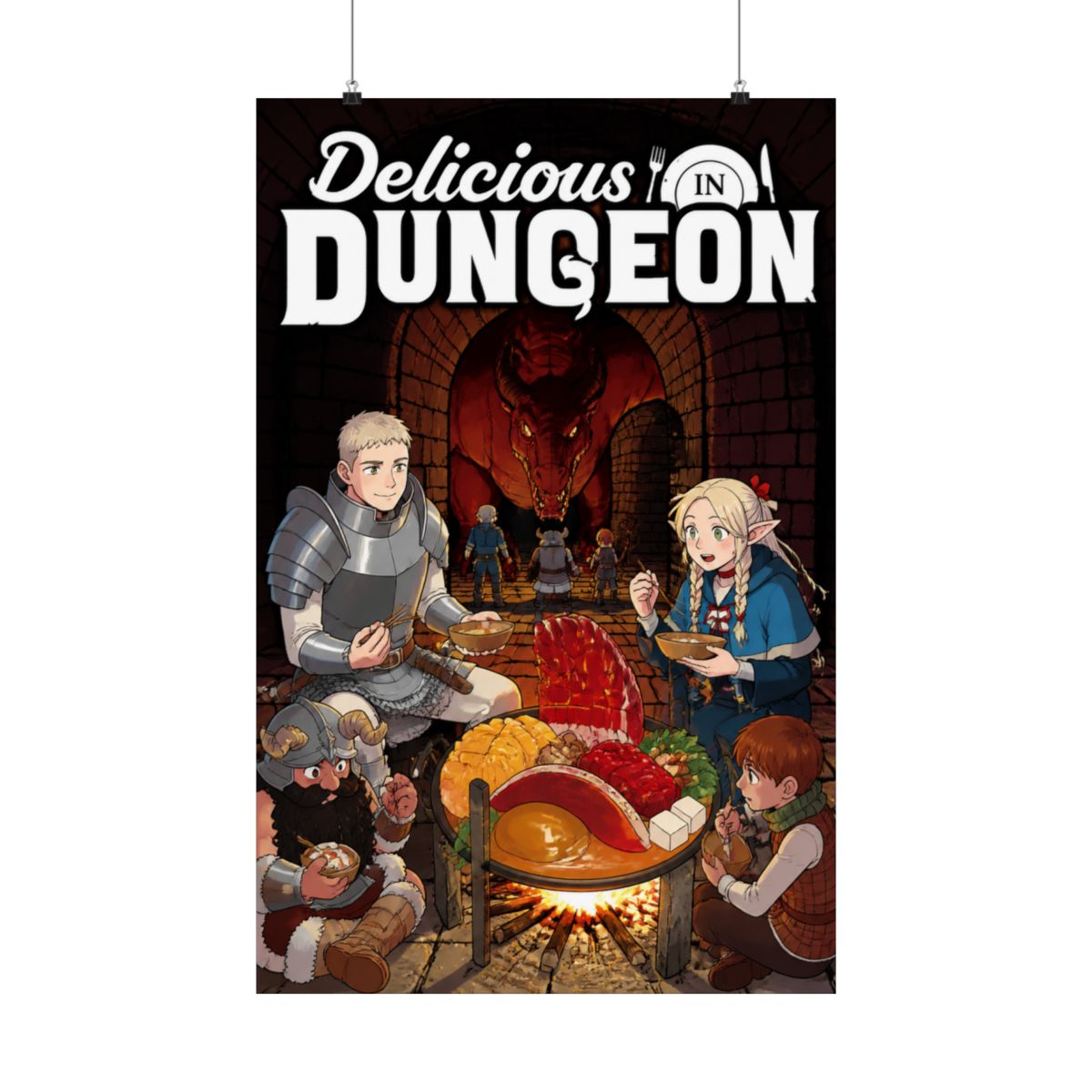 Delicious in Dungeon Poster - alternate angle 1, merchandise