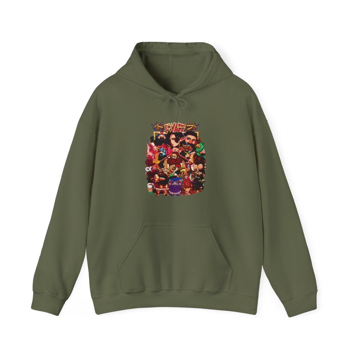 Senshi Delicious in Dungeon Streetwear Hoodie | Anime Ape - alternate angle 5, merchandise