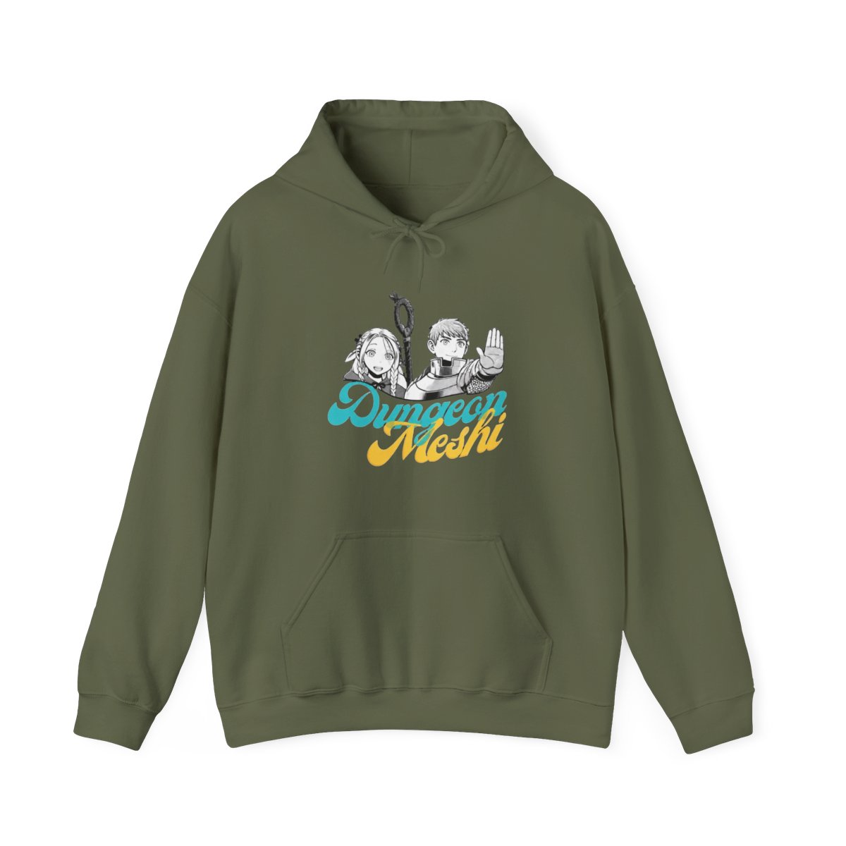 Chilchunk Delicious In Dungeon Dungeon Meshi Pullover Hoodie Delicious In Dungeon Shop ⚡️ Officially Licensed Delicious In Dungeon Merch Store - alternate angle 4, merchandise