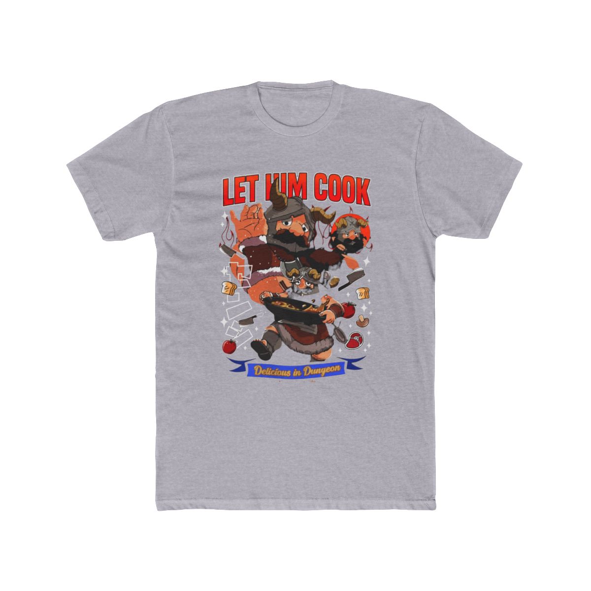 Tee Anime Delicious in Dungeon T Shirt Merch Casual Short Sleeved T Shirt - alternate angle 3, merchandise