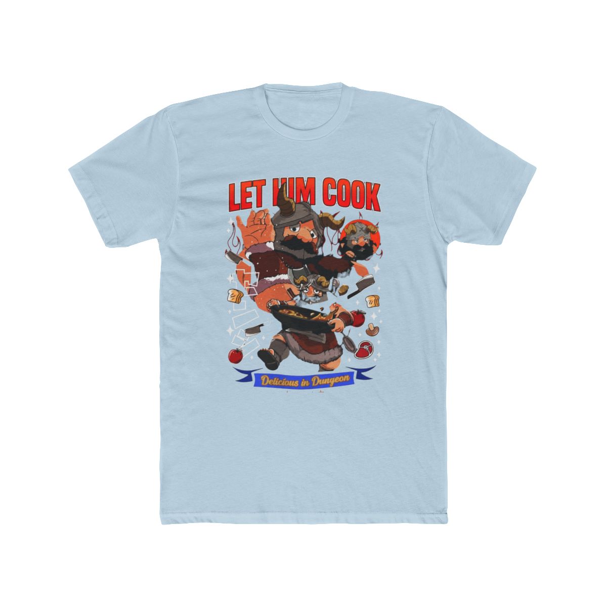 Tee Anime Delicious in Dungeon T Shirt Merch Casual Short Sleeved T Shirt