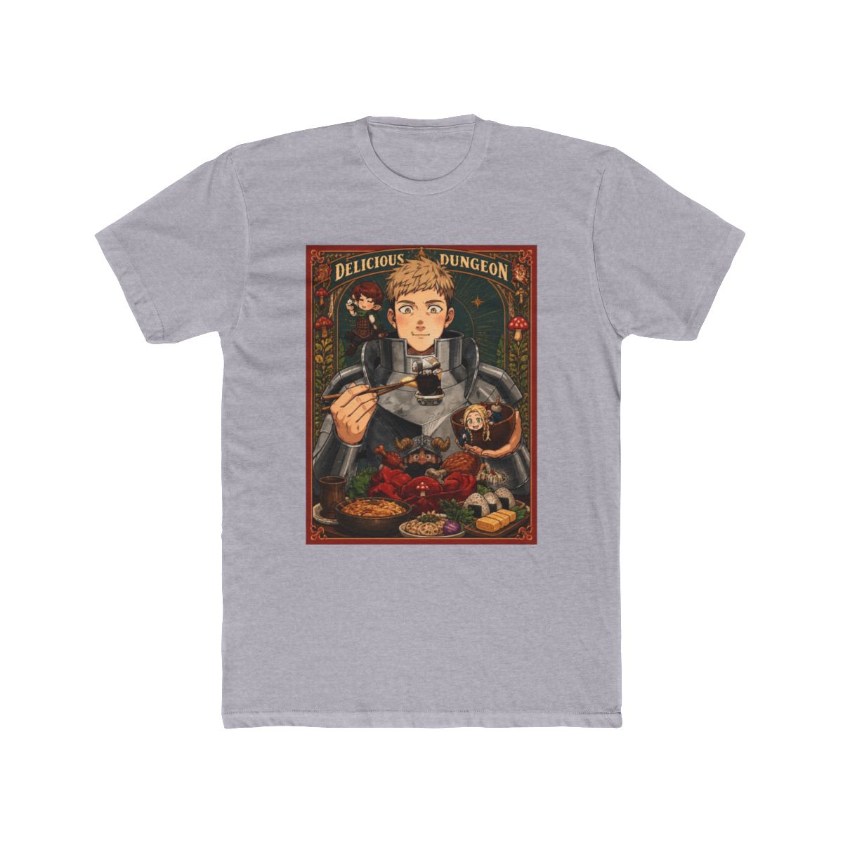 Dungeon Meshi Classic T Shirt | Delicious in Dungeon Store - Official Delicious in Dungeon Merchandise Shop - alternate angle 3, merchandise