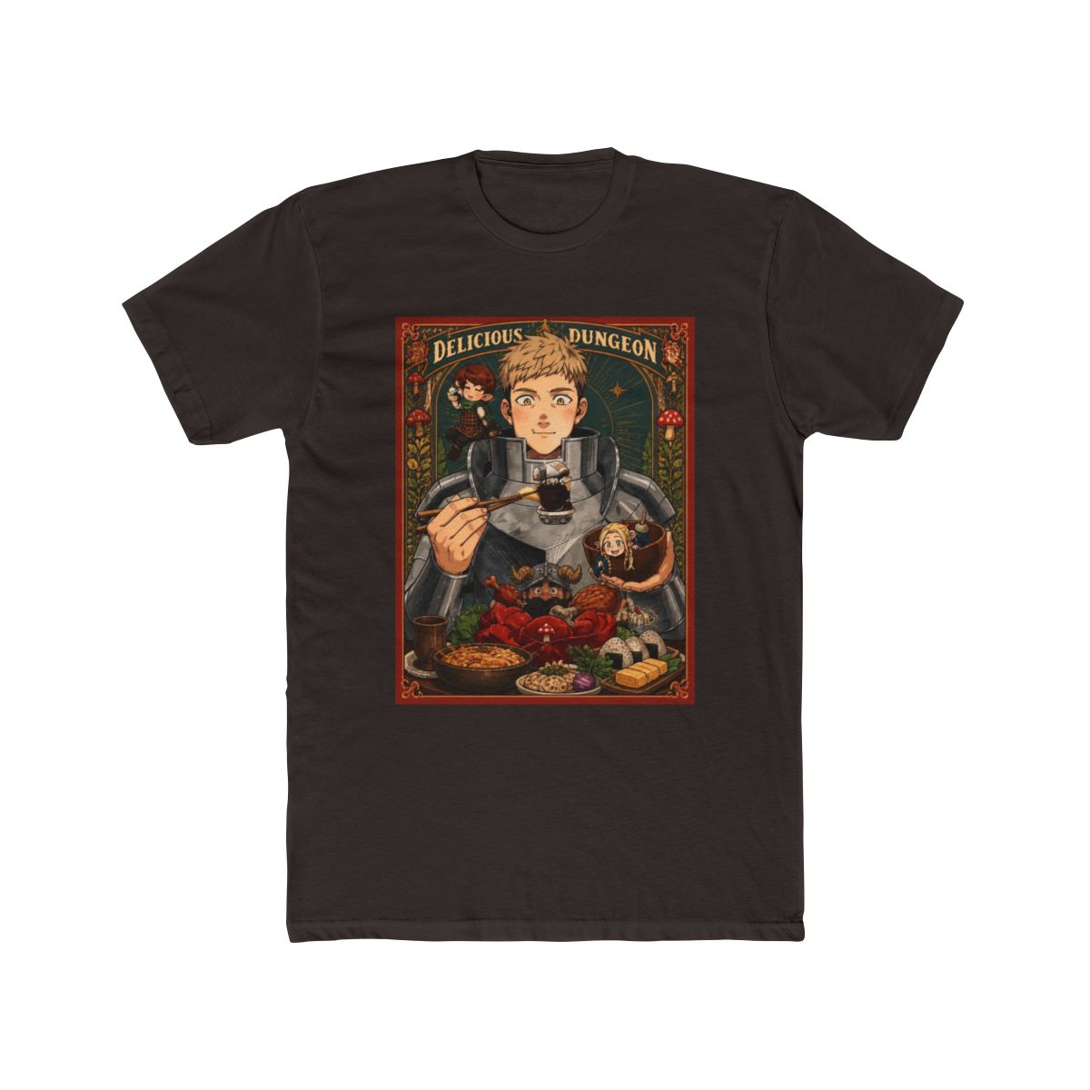 Dungeon Meshi Classic T Shirt | Delicious in Dungeon Store - Official Delicious in Dungeon Merchandise Shop - alternate angle 2, merchandise