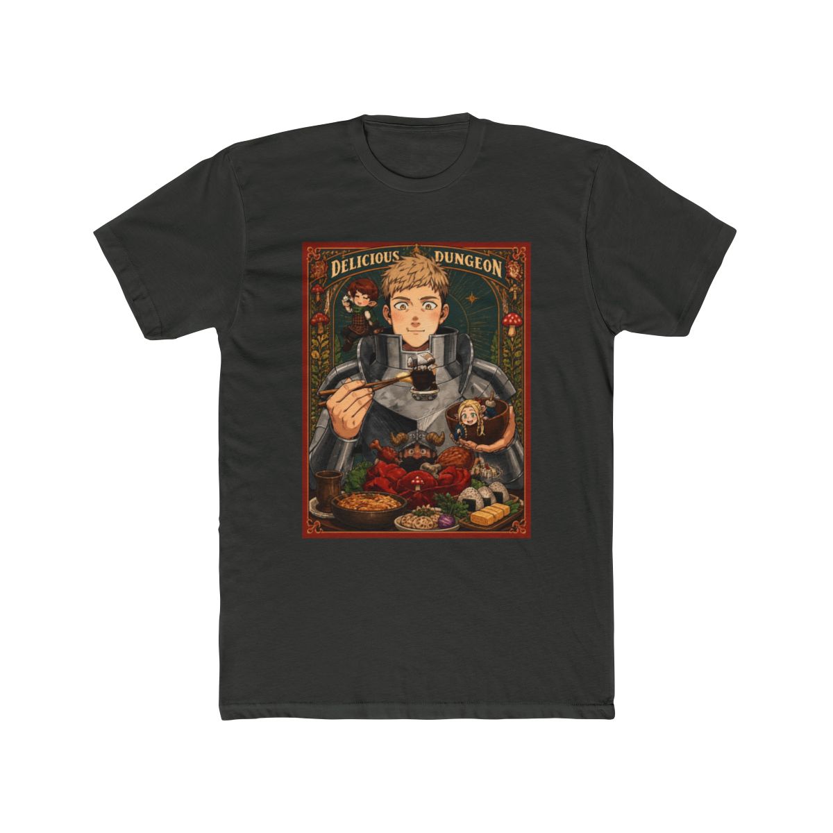 Dungeon Meshi Classic T Shirt | Delicious in Dungeon Store - Official Delicious in Dungeon Merchandise Shop - alternate angle 5, merchandise