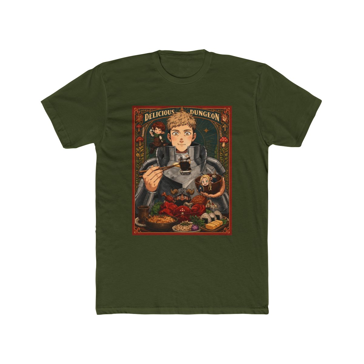 Dungeon Meshi Classic T Shirt | Delicious in Dungeon Store - Official Delicious in Dungeon Merchandise Shop - alternate angle 4, merchandise