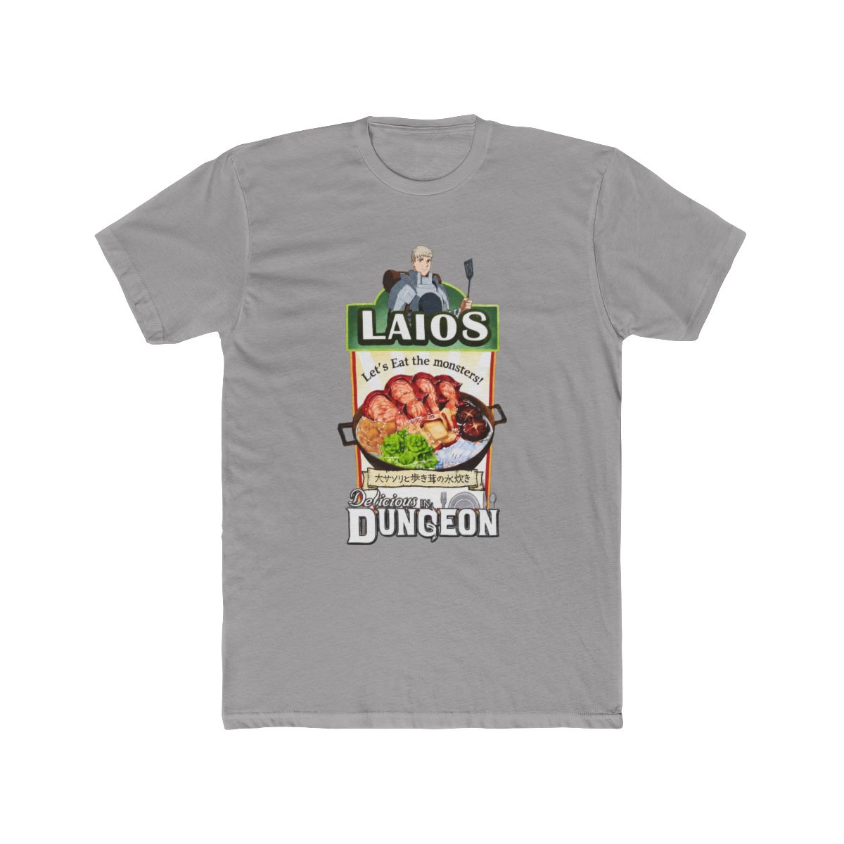 Delicious In Dungeon Laios Food Ad T Shirt | Hot Topic - Official t-shirts merchandise