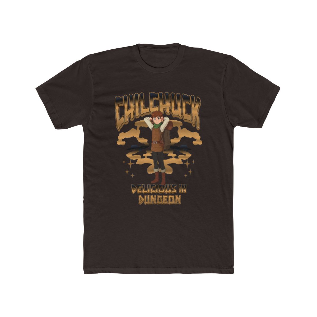 Chilchuck Deluxe Dungeon T Shirt | Delicious In Dungeon Shop ⚡️ Officially Licensed Delicious In Dungeon Merch Store - alternate angle 2, merchandise