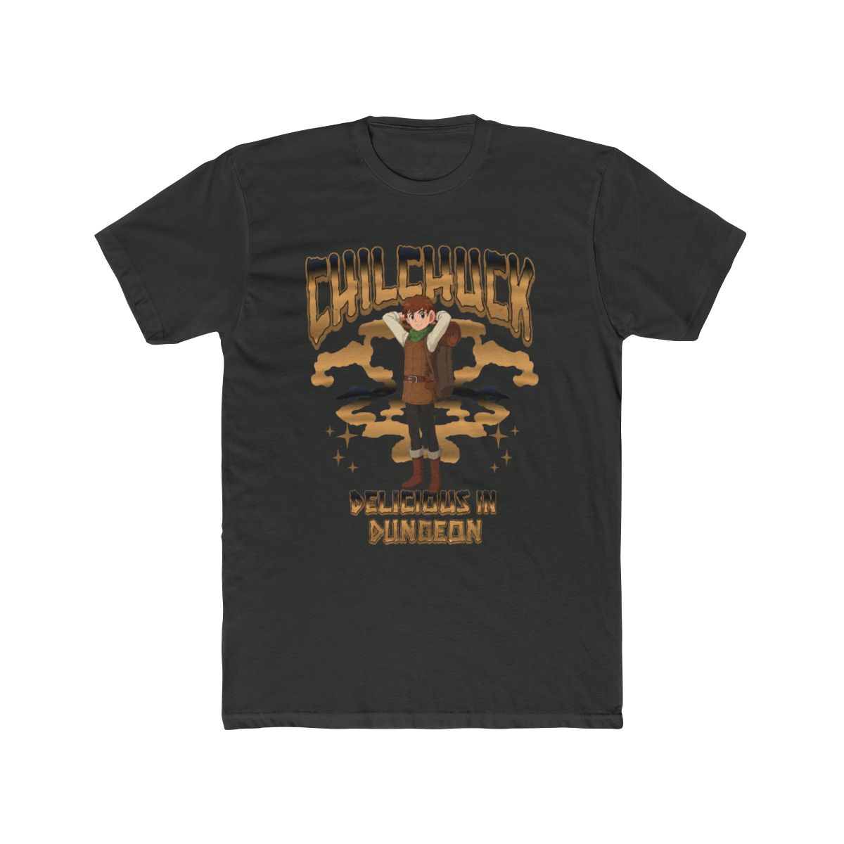 Chilchuck Deluxe Dungeon T Shirt | Delicious In Dungeon Shop ⚡️ Officially Licensed Delicious In Dungeon Merch Store - alternate angle 5, merchandise