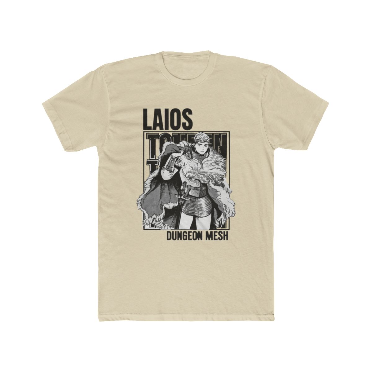 Laios Touden Dungeon Meshi Delicious In Dungeon T Shirt Anime Graphic Tee Vintage Streetwear Unique Design Perfect For Gamers & Anime Fans