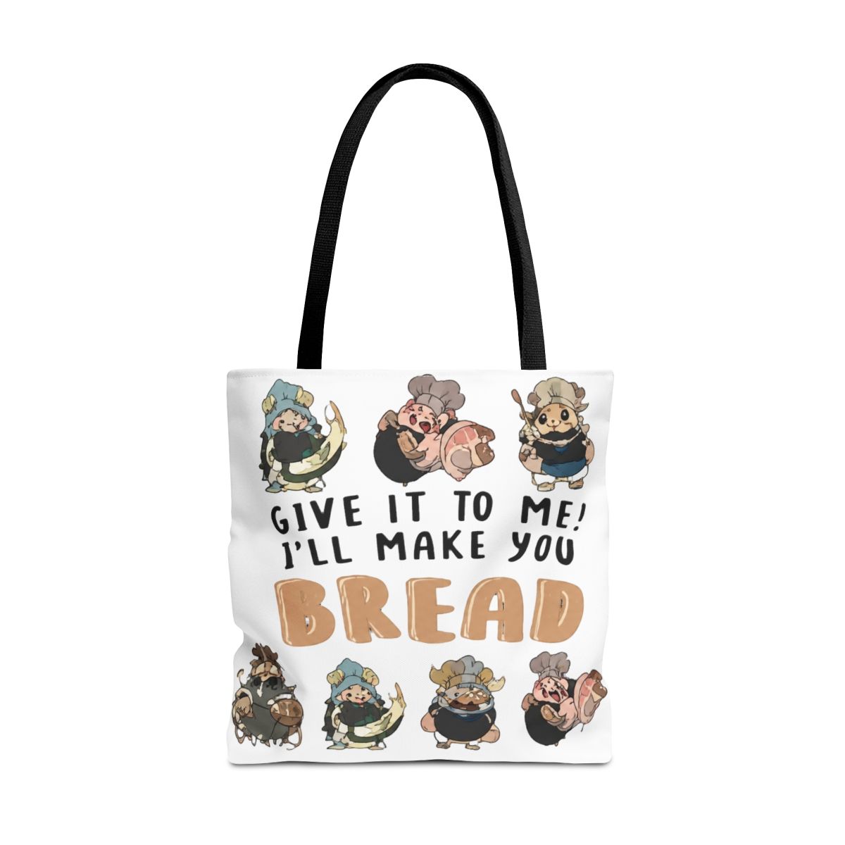 JXGZSO Dungeon Anime Lover Gift Give It To Me I'll Make You Bread Dungeon Meshi Characters Crossbody Bag Dungeon Foodie Gift | Delicious in Dungeon - alternate angle 3, merchandise