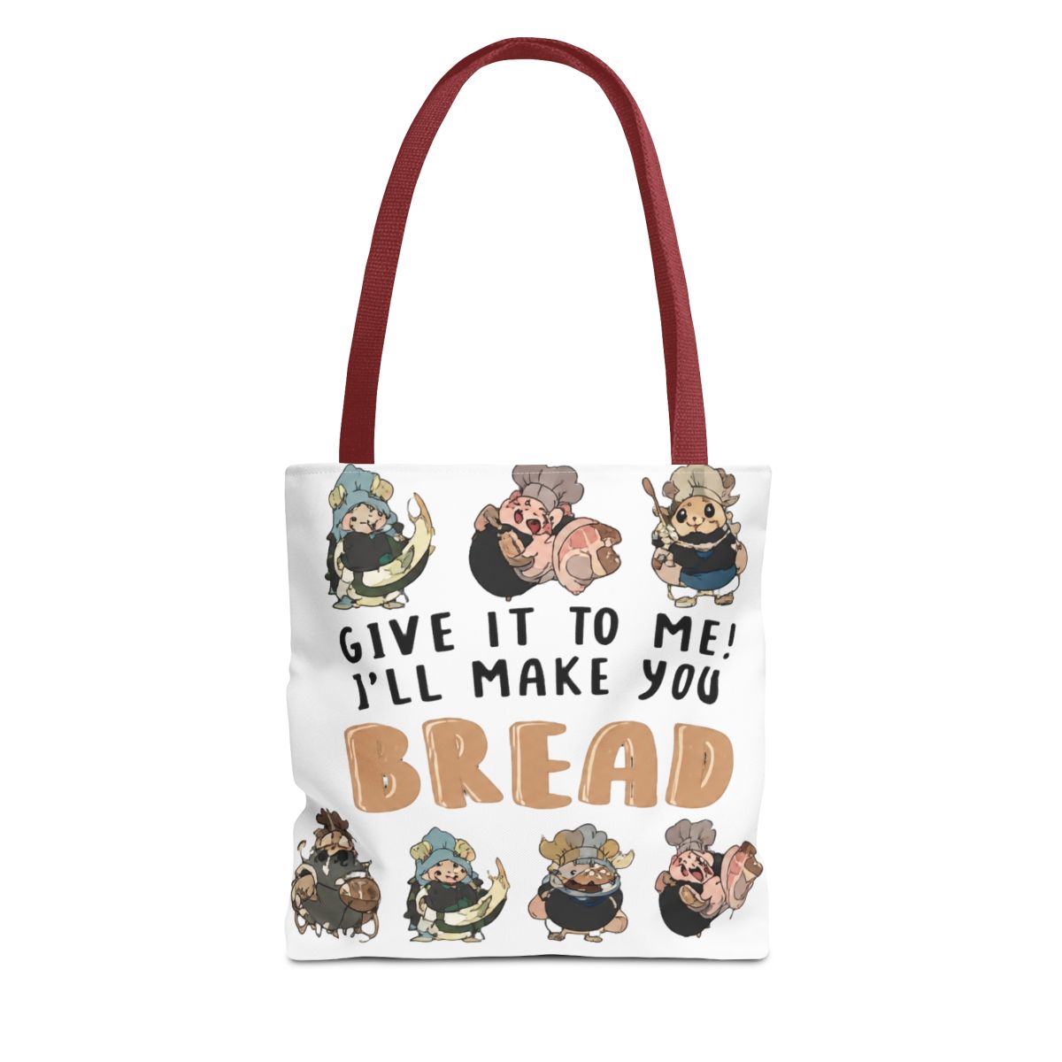 JXGZSO Dungeon Anime Lover Gift Give It To Me I'll Make You Bread Dungeon Meshi Characters Crossbody Bag Dungeon Foodie Gift | Delicious in Dungeon - alternate angle 4, merchandise