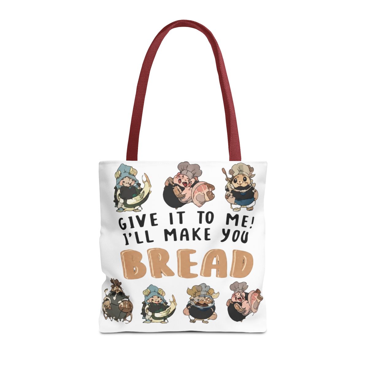 JXGZSO Dungeon Anime Lover Gift Give It To Me I'll Make You Bread Dungeon Meshi Characters Crossbody Bag Dungeon Foodie Gift | Delicious in Dungeon - alternate angle 5, merchandise