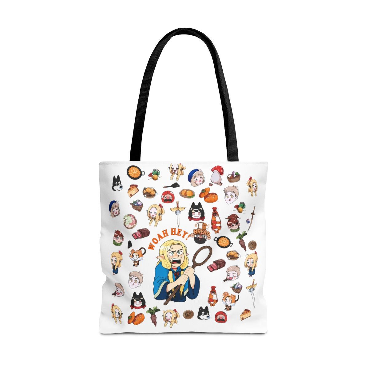 TSOTMO Dungeon Chimera Merch Woah Hey Anime Crossbody Bag for Dungeon Fans Dungeon Meshi Gift for Anime Lover | Delicious in Dungeon - alternate angle 3, merchandise