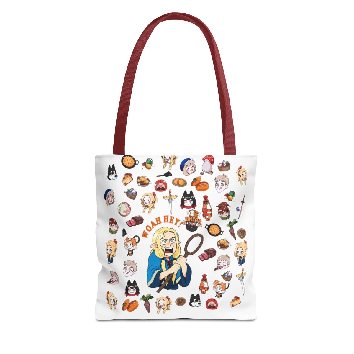 TSOTMO Dungeon Chimera Merch Woah Hey Anime Crossbody Bag for Dungeon Fans Dungeon Meshi Gift for Anime Lover | Delicious in Dungeon - alternate angle 4, merchandise