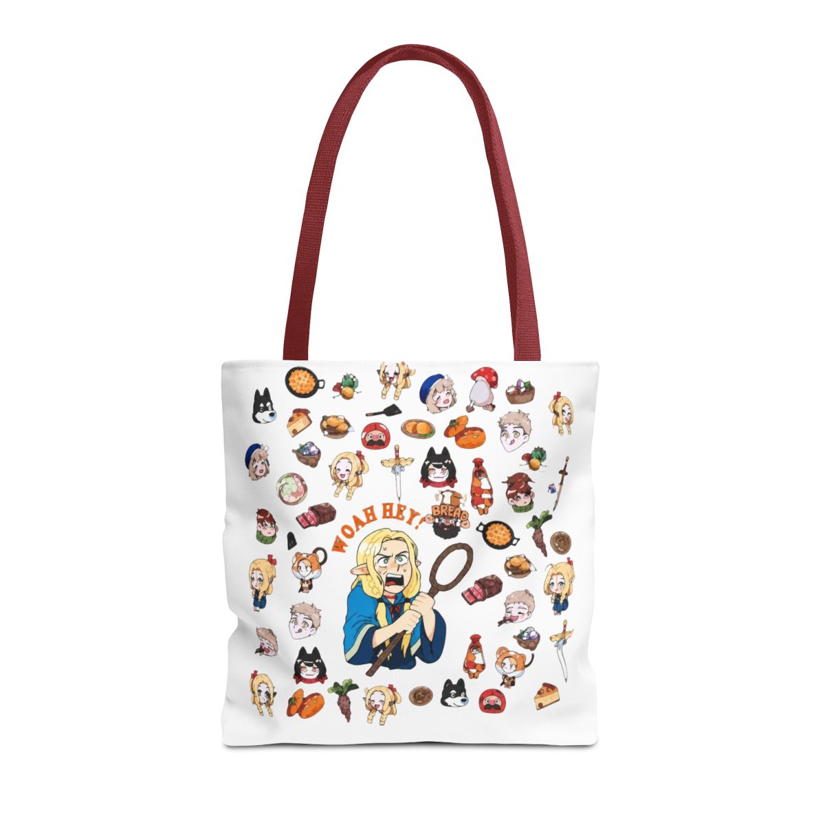 TSOTMO Dungeon Chimera Merch Woah Hey Anime Crossbody Bag for Dungeon Fans Dungeon Meshi Gift for Anime Lover | Delicious in Dungeon - alternate angle 5, merchandise