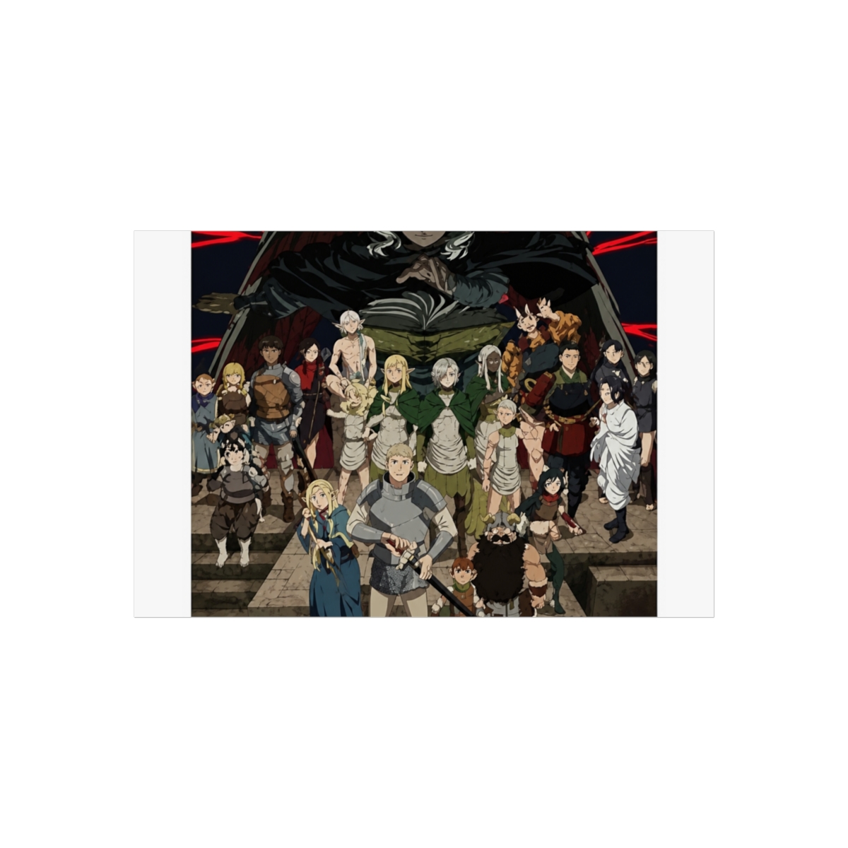 Generic Delicious in Dungeon Poster Art Wallpaper (3) Art Poster Posters Painting Decor Wall Print Photo Gifts Home Modern Decorative Posters Framed/Unframed 08x12inch(20x30cm) - alternate angle 2, merchandise