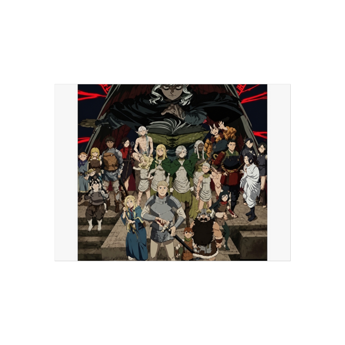 Generic Delicious in Dungeon Poster Art Wallpaper (3) Art Poster Posters Painting Decor Wall Print Photo Gifts Home Modern Decorative Posters Framed/Unframed 08x12inch(20x30cm) - alternate angle 4, merchandise