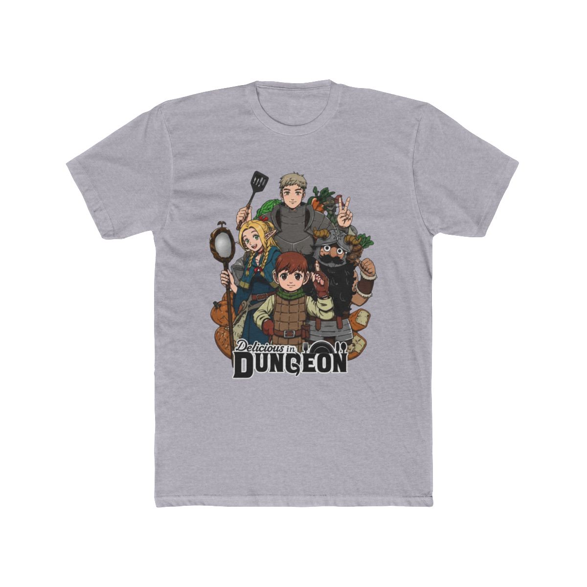 Delicious in Dungeon T Shirt - Dungeon Crest Minimalist Style | Delicious in Dungeon Store - Official Delicious in Dungeon Merchandise Shop - alternate angle 4, merchandise